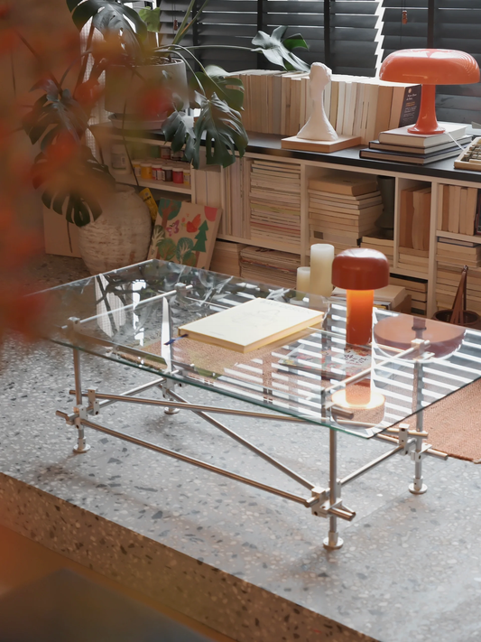 DIY A Premium Glass Table For Your Living Room