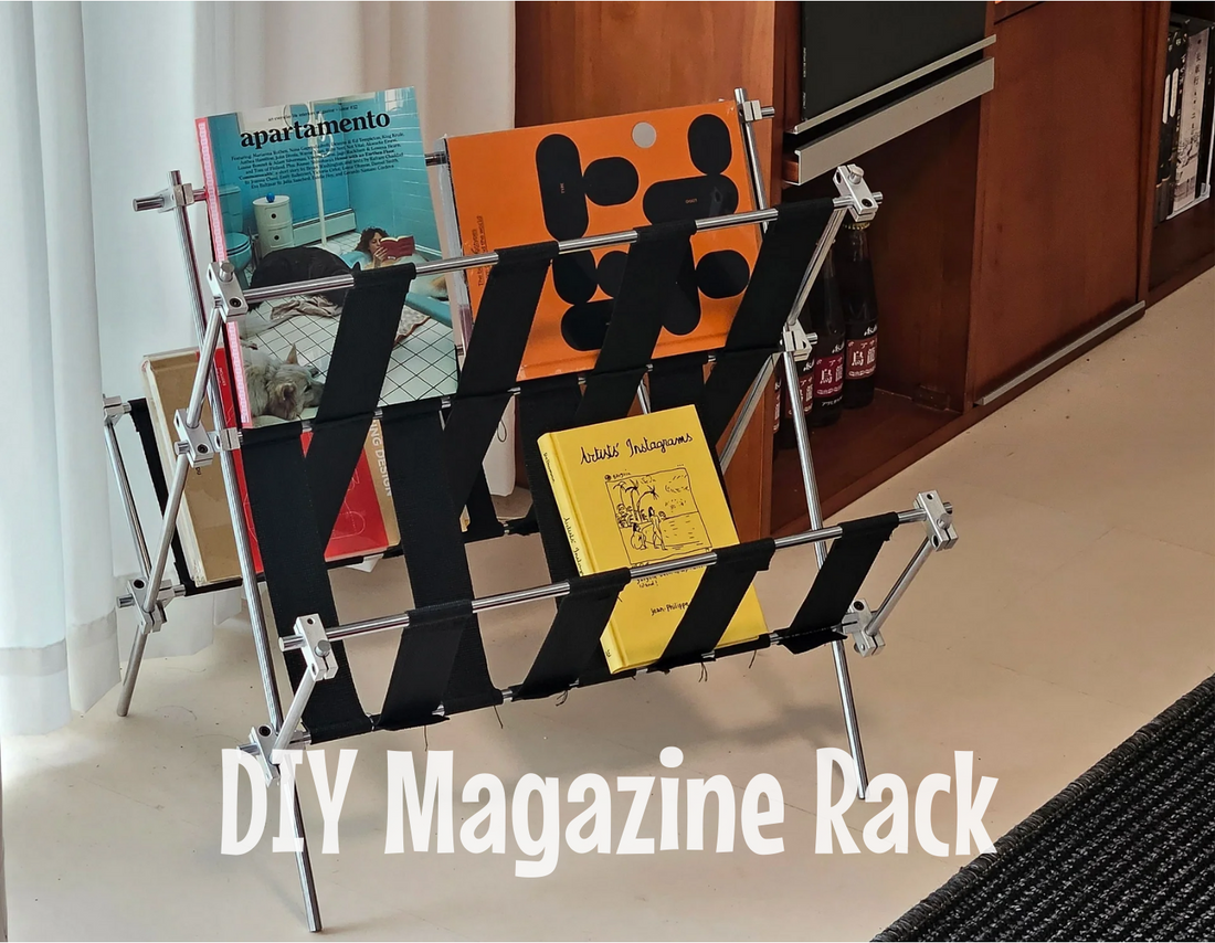 DIY a magazine rack