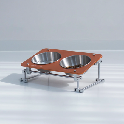  Stainless Steel & Acrylic Cat Bowl