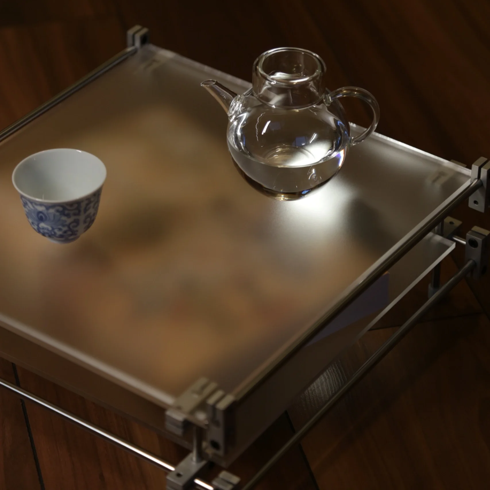 acrylic tea table