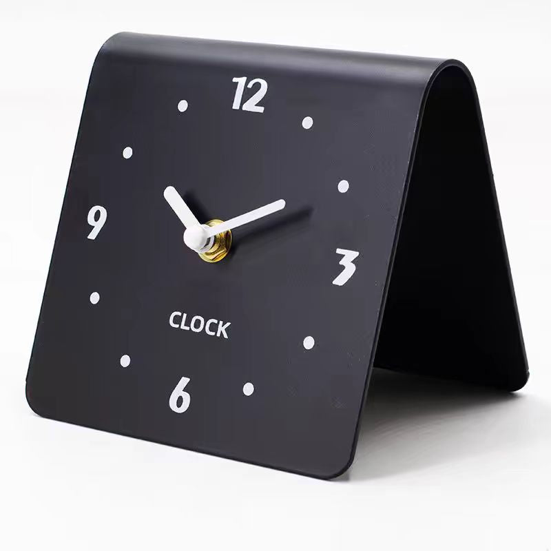 Minimalist Modern Metal Desk Clock